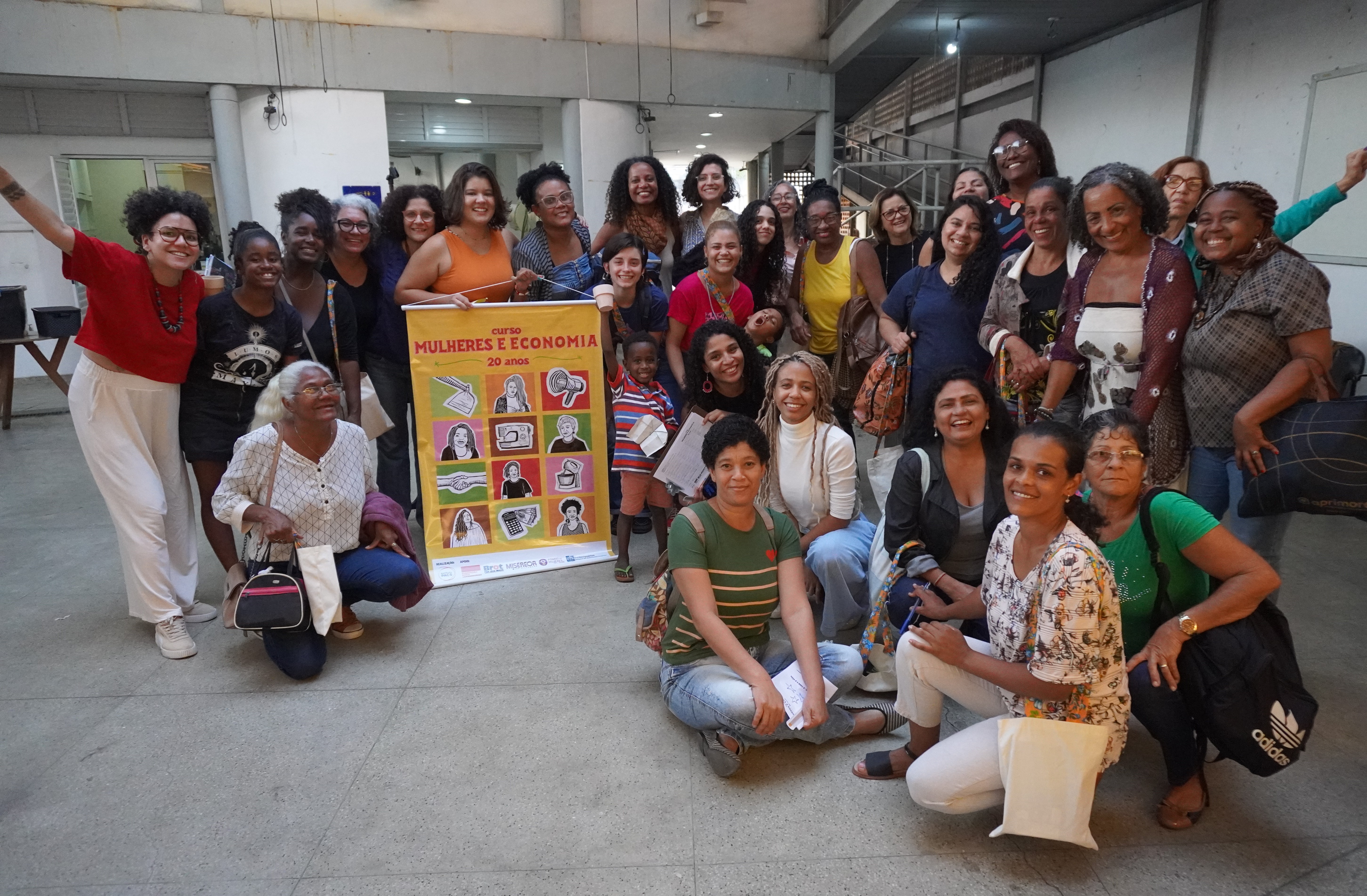 Abertura do curso Mulheres e Economia 20 anos, em Campo Grande, na Zona Oeste do Rio. 