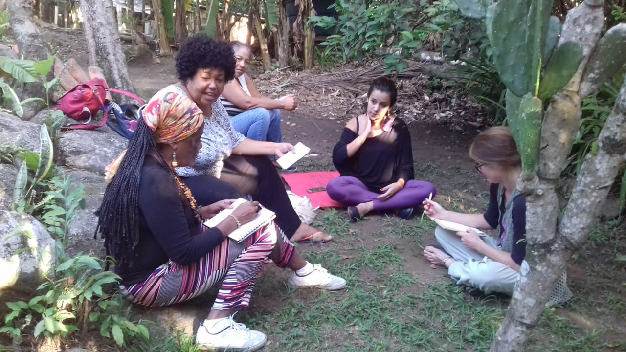 Reunião de fundação da Roda de Mulheres da RedeCAU, em março de 2017.